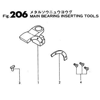 FIG 206. MAIN BEARING INSERTING TOOL