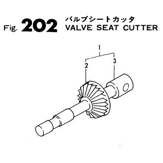 FIG 202. VALVE SEAT CUTTER