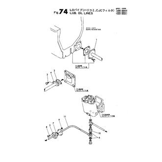 FIG 74. LUB. OIL LINES