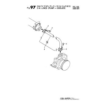 FIG 97. C.W.LINES(PUMP-COOLER)