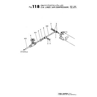 FIG 118. C.W.LINES(AIR COMPRESSOR)