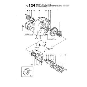 FIG 124. FUEL INJECTION PUMP DRIVING