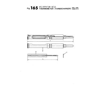 FIG 165. THERMOMETER (TURBOCHARGER)