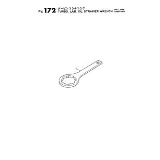 FIG 172. TURBO.LUB.OIL STRAINER WRENCH