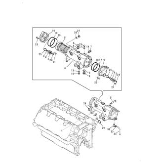 FIG 45. LUB.OIL COOLER(8LAAL)