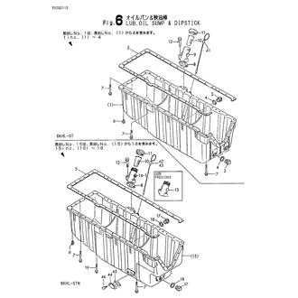 FIG 6. LUB.OIL SUMP & DIPSTICK