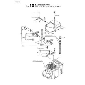 FIG 10. SUC./EXH.ROCKER ARM & BONNET