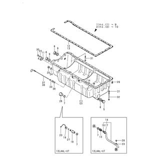 FIG 3. LUB.OIL SUMP & WASTE OIL PUMP