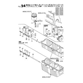 FIG 24. LUB. OIL PIPE(LUB. OIL, PUMP-CYLINDER)&P