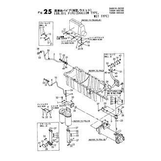 FIG 25. LUB. OIL PIPE(SHALLOW TYPE,WET