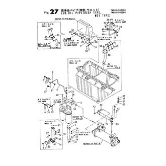 FIG 27. LUB. OIL PIPE(DEEP TYPE,WET TYP