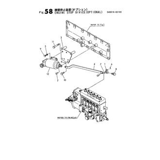 FIG 58. ENGINE STOP DEVICE(OPTIONAL PA