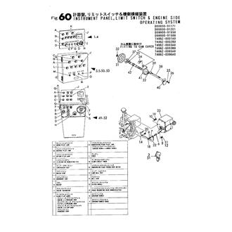 FIG 60. INSTRUMENT PANEL,LIMIT SWITCH