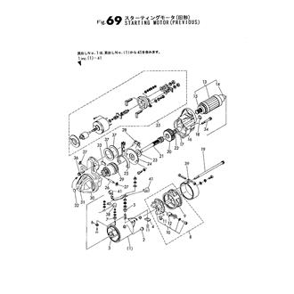 FIG 69. STARTING MOTOR(PREVIOUS)