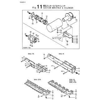 FIG 11. SUCTION MANIFOLD & SILENSER