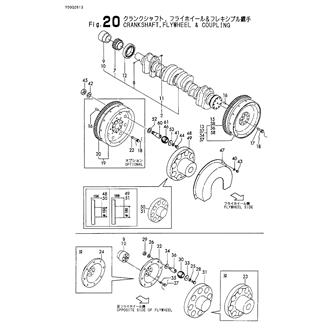 FIG 20. CRANKSHAFT,FLYWEEL & COUPLING