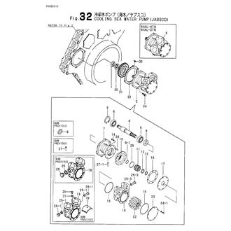 FIG 32. COOLING SEA WATER PUMP(JABSCO)