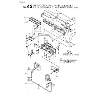 FIG 43. C.F.W.PIPE(PUMP-CYLINDER)&PRES