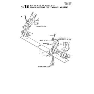 FIG 18. ENGINE SET PART(WOODEN VESSEL)