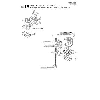 FIG 19. ENGINE SET PART(STEEL VESSEL)