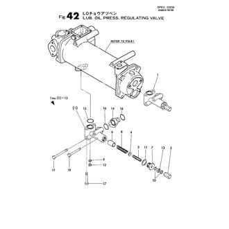 FIG 42. LUB. OIL REGULATING VALVE