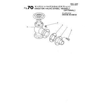 FIG 70. KINGSTON VALVE(STEEL VESSEL)(O