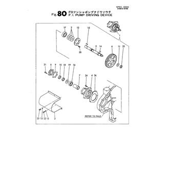 FIG 80. F.I.PUMP DRIVING DEVICE