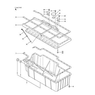 FIG 4. LUB.OIL SUMP(SHALLOW TYPE)(FROM E00129)