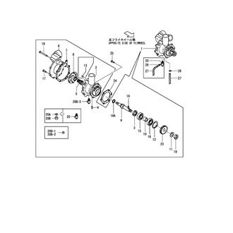 FIG 30. COOLING FRESH WATER PUMP