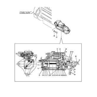 FIG 76. (59A)STARTING MOTOR(FROM E04860)