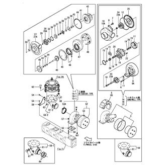 FIG 13. EXHAUST BEND & TURBINE