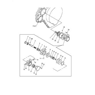 FIG 24. COOLING PUMP(SEA WATER)(JABSCO)