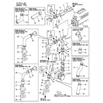 FIG 31. COOLING SEA WATER PIPE(JABSCO TYPE)