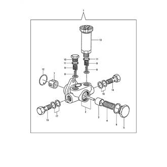 FIG 35. FUEL FEED PUMP COMPONENT PARTS