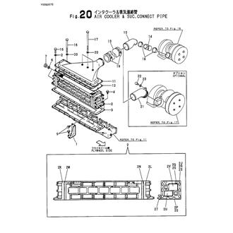 FIG 20. AIR COOLER & SUC.CONNECT PIPE