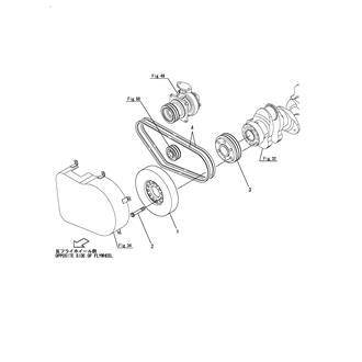 FIG 99. (34A)DAMPER & V-PULLY(OPTIONAL)