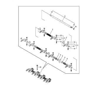 FIG 9. SUCTION/EXHAUST VALVE ROCKER ARM