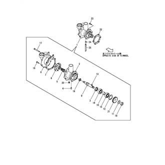 FIG 29. COOLING FRESH WATER PUMP