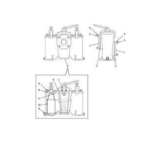 FIG 36. COOLING SEA WATER STRAINER(DUPLEX)