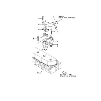 FIG 33. COOLING FRESH WATER THRMOSTAT