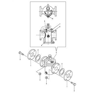FIG 35. COOLING SEA WATER STRAINER(SINGLE)