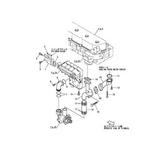 FIG 37. COOLING FRESH WATER PIPE