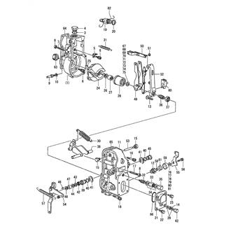 FIG 44. GOVERNOR COMPONENT PARTS