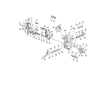 FIG 47. GOVERNOR COMPONENT PART(1200RPM)