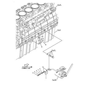 FIG 55. LUB.OIL PIPE(SEMI-DRY,WING PUMP)