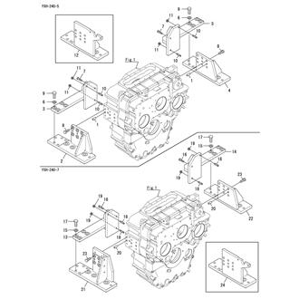 FIG 6. MOUNTING FOOT(SHOCK ABSORBER)