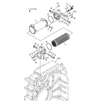 FIG 14. LUB. OIL COOLER(KEEL COOLER SPEC.)