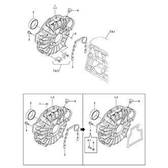 FIG 3. FLYWHEEL HOUSING