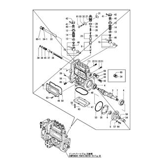 FIG 34. FUEL INJECTION PUMP(4JHL-HTN)(UNUSED)