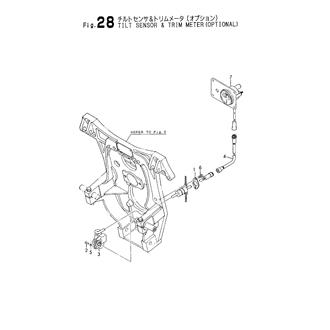 FIG 28. TILT SENSOR & TRIM METER(OPTIONAL)